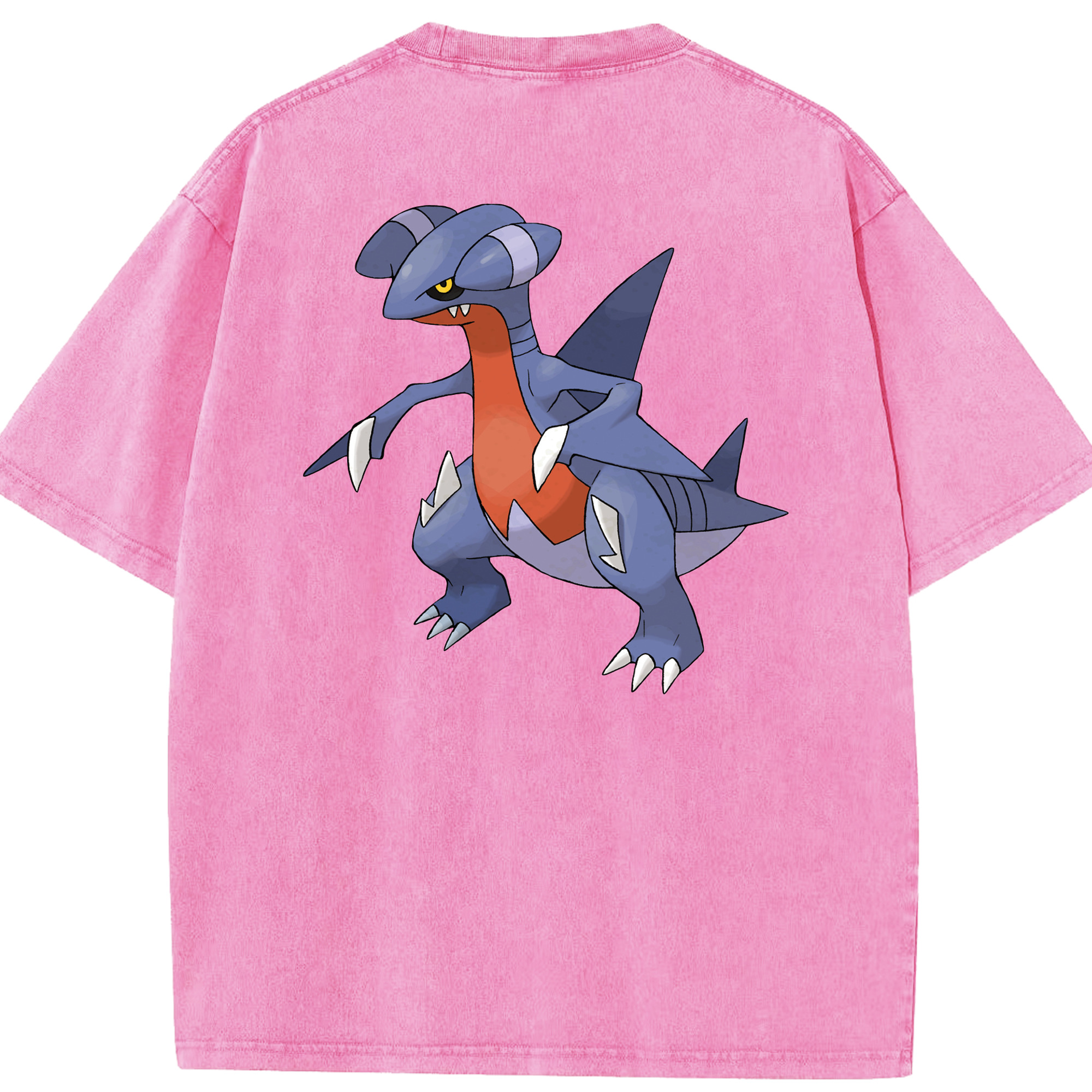 （画像用） ポケットモンスター Pokémon 綿100% ヴィンテージ風 半袖Tシャツ（背面プリント）